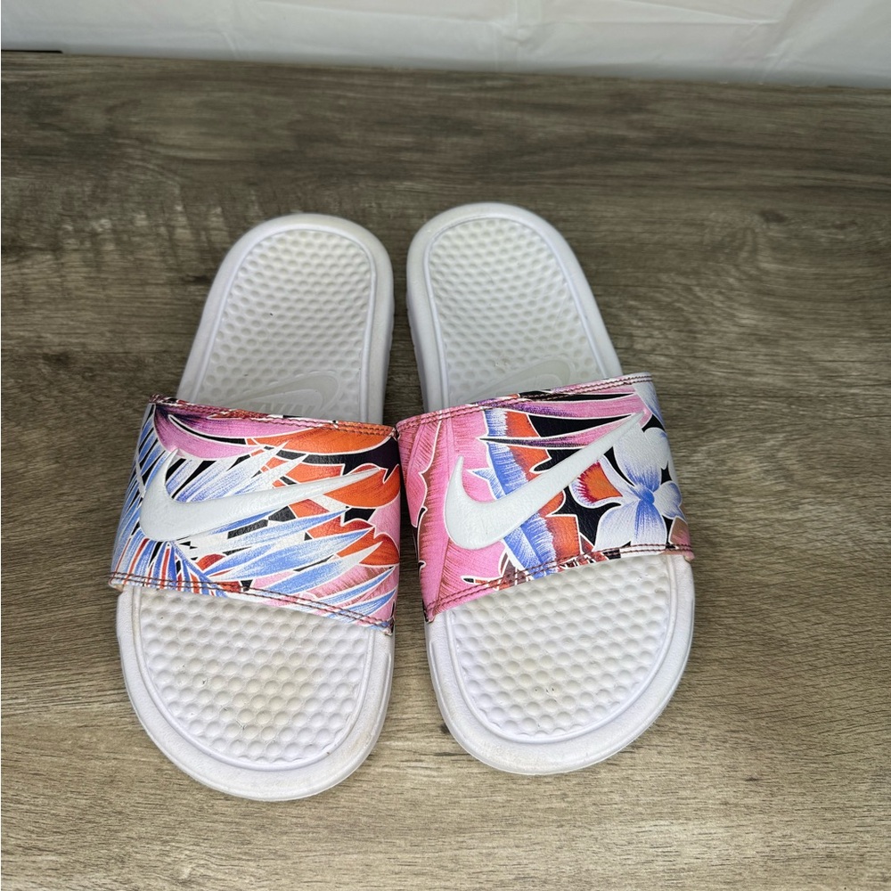 Nike Floral Slides